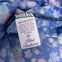 Petra Fashions Vintage  Polyester Floral Ruffle Chemise Nighty Lingerie Medium Photo 4