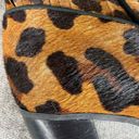 Schutz  Leopard Print Fur Booties Size 5 Photo 7