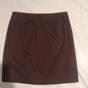 J. McLaughlin  brown cotton skirt, size 8 Photo 1