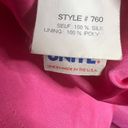 Oscar de la Renta Vintage  pink label silk Structured Skirt Cocktail Dress Sz 8 Photo 3