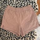 Abercrombie & Fitch Tan Quilted Sweat Shorts Photo 0