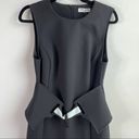 Opening Ceremony  black belted sleeveless scuba shift dress size 6 Photo 2