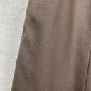 Talbots  Womens Stretch Wool Skirt Pleated Size 6 Brown Made in Japan Career Photo 4