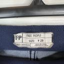 Free People  Women's Flare Jeggings Size 29 Dark Wash Blue Denim Pullon Jeans Photo 8