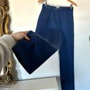 L.L.Bean Vintage High Waisted Navy Pleated Trousers  Photo 0