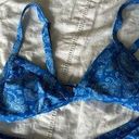 SheIn blue bandana print swim suit Photo 1