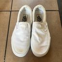 Vans White Slip On Photo 10