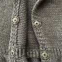 Krass&co HEKLA &  Made in Italy Womens Gray Wool Blend Cardigan wrap Sweater Si… Photo 9