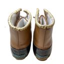 Jack Rogers  Womens Chloe duck rain boots Brown Tan Navy Blue Size 7 Photo 2