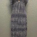 Hem & Thread NEW Striped Ruffle Maxi Dress Photo 11