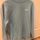 Nike Light Blue Crew Neck Photo 0