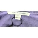 Diane Von Furstenberg  DVF Ballerina Wrap Size P Silk Cashmere Sweater Purple Photo 6