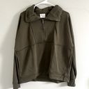 Dark Olive Green Pullover Size M Photo 0