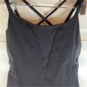 Lululemon  Athletic Black Tank with Mesh Panels Size Small See Measurements Photo 2