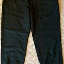 Gap  NWT Drawstring Elastic Waist Black Joggers Size Large Athleisure Casual Photo 0