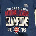 Genuine Merchandise Chicago Cubs 2016 World Series Vneck Tshirt Photo 3