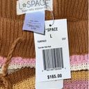 l*space L* TURN THE TIDE PANT Crochet Knit Stripe Size L NEW Photo 3