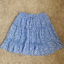 Sienna Sky Blue Skirt Photo 0