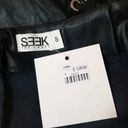 LF NWT  Seek The Label Vegan Leather Mini Skirt Photo 7