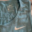 Nike Women's  Dri-Fit Teal Seafoam Pullover Tank Top Shirt Size XS EUC #1037 Photo 2