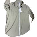 Tuckernuck  New Olive Steele Button Down Long Sleeve Boyfriend Shirt Top Size XL Photo 13