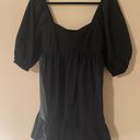 Banana Republic Black Baby Doll Dress  Photo 0