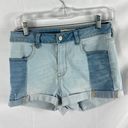 PacSun  super stretch shortie color block blue size 29 Photo 0