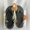 Havaianas  Black Sling Back Sandals NWT Size 7/8 Photo 1