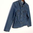 St. John’s Bay  vintage Y2K stretch peplum denim blazer jacket size M Photo 2