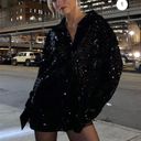 Black Sequin Dress Photo 5