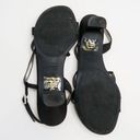 Vintage Y2K Mossimo Black Satin Heels Size 9 Photo 7