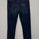 RE/DONE ReDone Originals High Rise Ankle Crop In Midnight Blue Button Fly Size 24 Photo 6