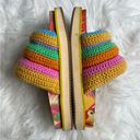 Farm Rio  Colorful Toucan Crotchet Anatomic Sandal Photo 4