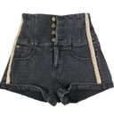 Miss Sixty  Angel Collection High Waist Denim Short Coquette Acubi Y2K Boho Sz 24 Photo 10