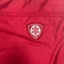 American Eagle  Vintage Full Zip Red Vest Size M Photo 3