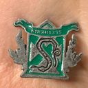 Hot Topic Stainless Steel Slytherin Earrings Photo 1