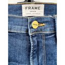 Frame  Le Skinny de Jeanne Jeans Denim Skinny Napa Zipper Hem Size 28 Stretch Photo 5