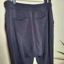 Equipment  Navy High Waisted Cropped Trouser Pants Size 6 Photo 3