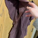 EXPRESS Purple  Cinch Waist Blouse Photo 3