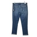 Hudson Jeans Hudson NATALIE Midrise Slim Boyfriend Crop Distressed Jeans Women's 31 NEW Photo 1