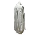 Polo  Ralph Lauren Women's Silky Button Front Blouse Ivory Size 14 Long Sleeve Photo 4