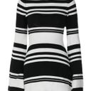 Hawthaw Stripped Sweater Dress Backless Long sleeve  Photo 1