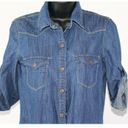 Mango ladies  long jean jacket size XXS Photo 1