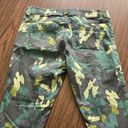 CAbi  #766 Clover Camouflage Ankle Zip Jeans Size 4 Photo 5