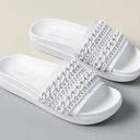 Kendall + Kylie  Shiloh White Platform Sandal Slide Photo 1