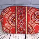 Vera Bradley  Red Floral Cosmetic Case Makeup Bag Photo 0