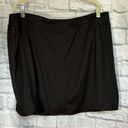 st. john's bay  Womens Plus Black Skort (2X) Photo 2