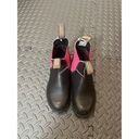 Blundstone  Brown Leather Pink Ankle Boots Slip On 4.5 AU, US size 7.5 Photo 1