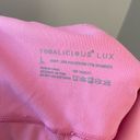 Yogalicious Bubble gum pink  ankle length leggings never worn size large Photo 3