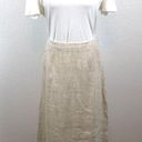 Harvé Benard Harve Bernard 100% linen skirt 8 Photo 2